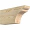 Ekena Millwork Yorktown Rough Sawn Rafter Tail, Douglas Fir, 4"W x 8"H x 18"L RFT04X08X18YOR00RDF - alternate 1